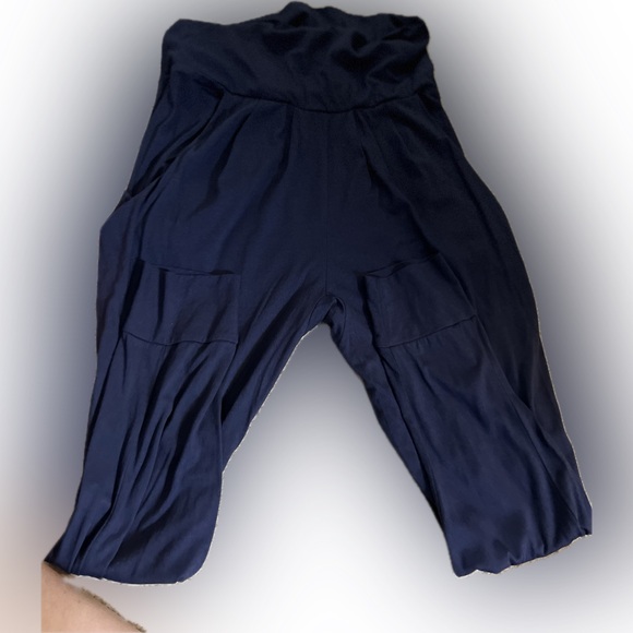 Zumba Fitness - Women's Navy Blue Harem Pants - EUC - Picture 3 of 3